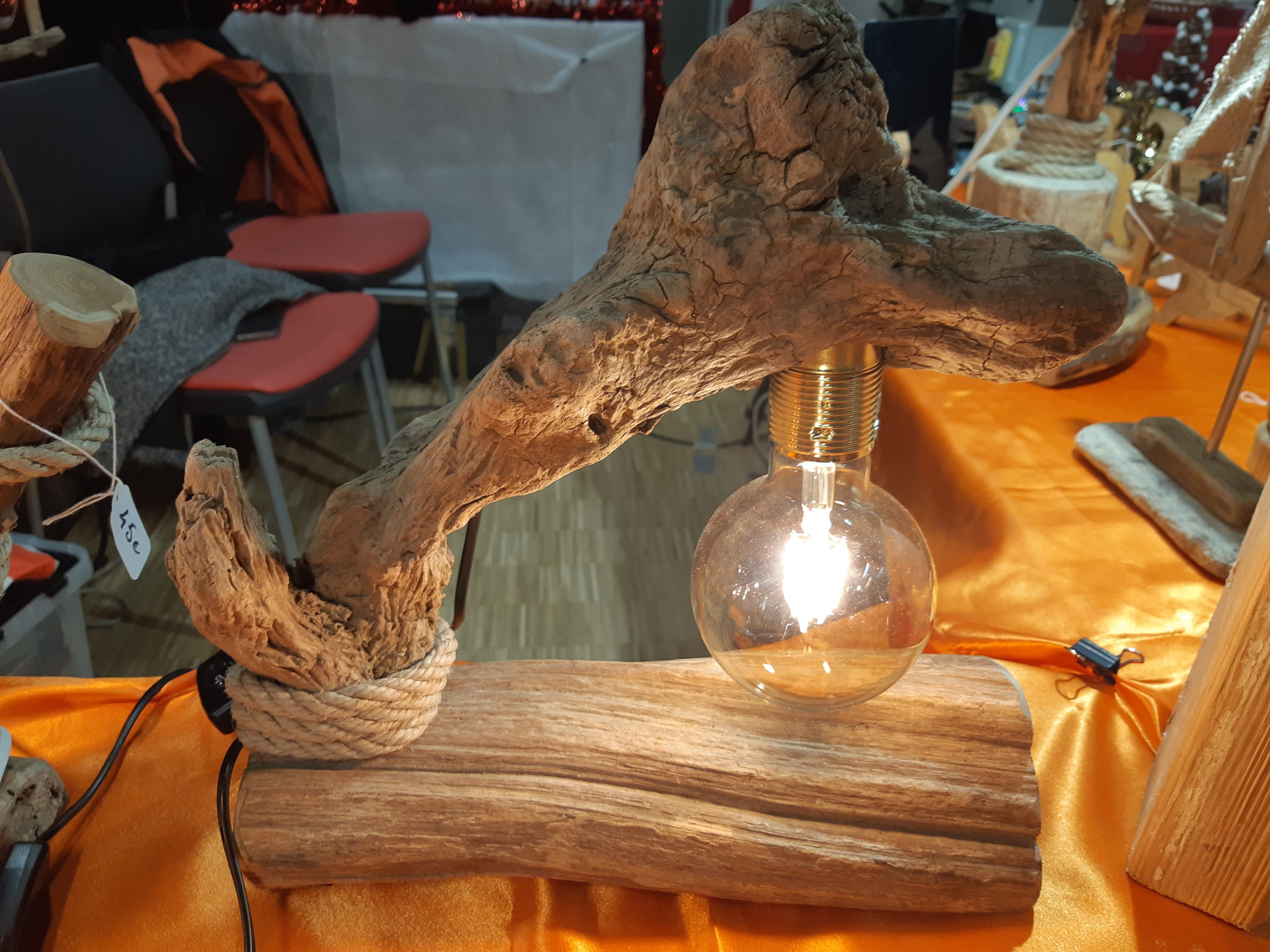 Lampe ambiance 2 – Auvray Bois de Mer